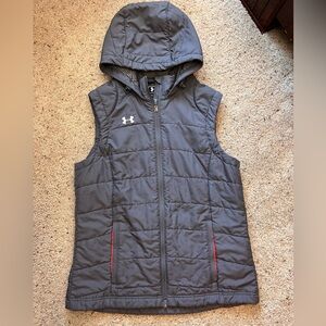 Under Armour Woman’s Charcoal Hooded Vest